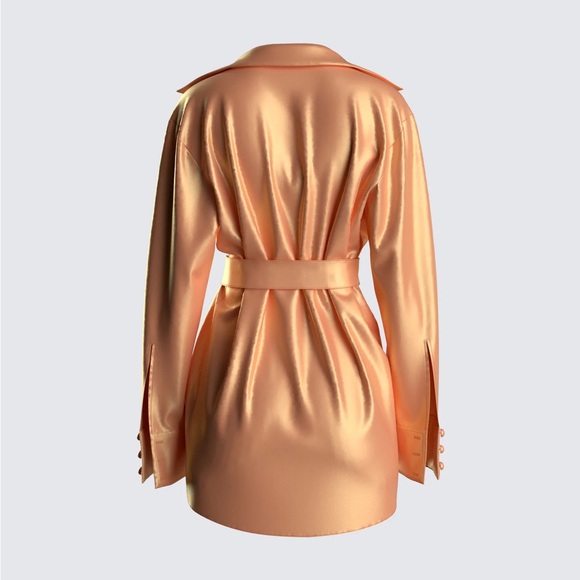 Finesse Remi Wrap Shirt Dress - Picture 6 of 14